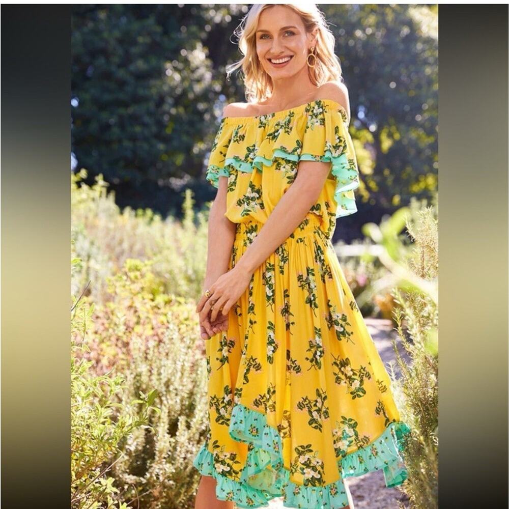 MATILDA JANE Brilliant daydream Hooked On A Feeling Dress SIZE M Foral Cottage